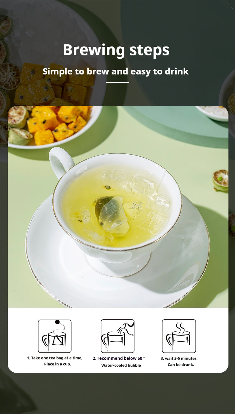 Green Kumquat Passion Fruit Tea
