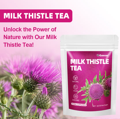 Milk Thistle Tea — Pure Silymarin Wellness Blend
