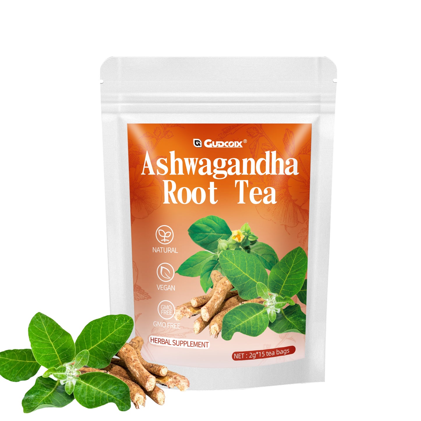 Ashwagandha Root Tea — Adaptogenic Stress Relief Blend