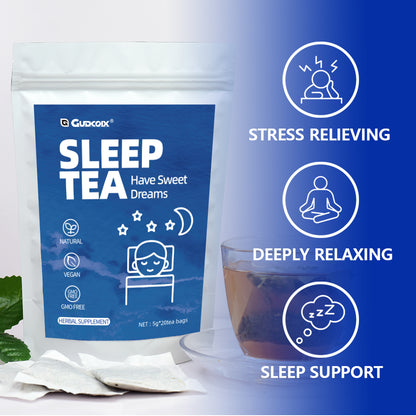 Sleep Tea — Five-Herb Deep Rest Blend