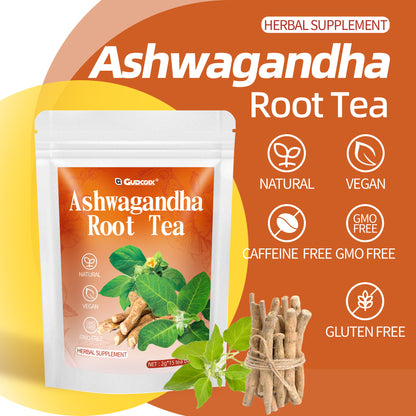 Ashwagandha Root Tea — Adaptogenic Stress Relief Blend