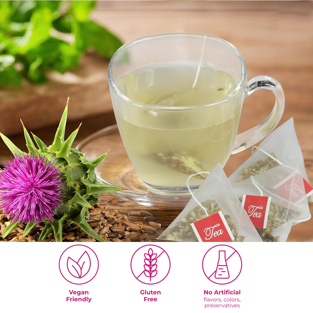 Milk Thistle Tea — Pure Silymarin Wellness Blend