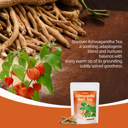 Ashwagandha Root Tea — Adaptogenic Stress Relief Blend