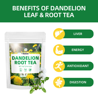 Dandelion Root Tea — Eight-Herb Coffee Alternative Blend