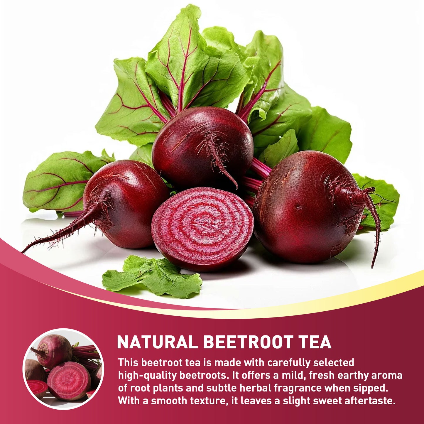 Beetroot Tea — Natural Energy & Heart Health Blend