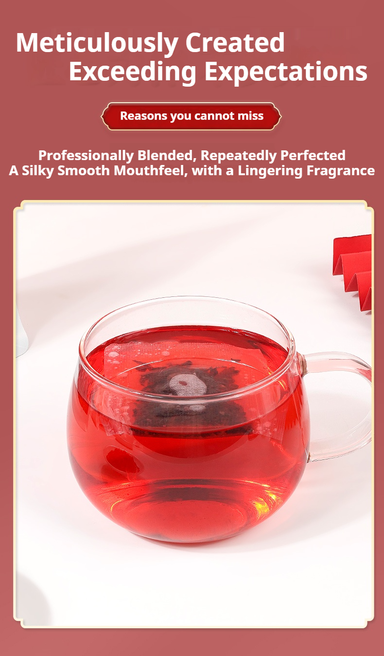 NATURAL HIBISCUS FLOWERS TEA 1 Bag（80 packs）