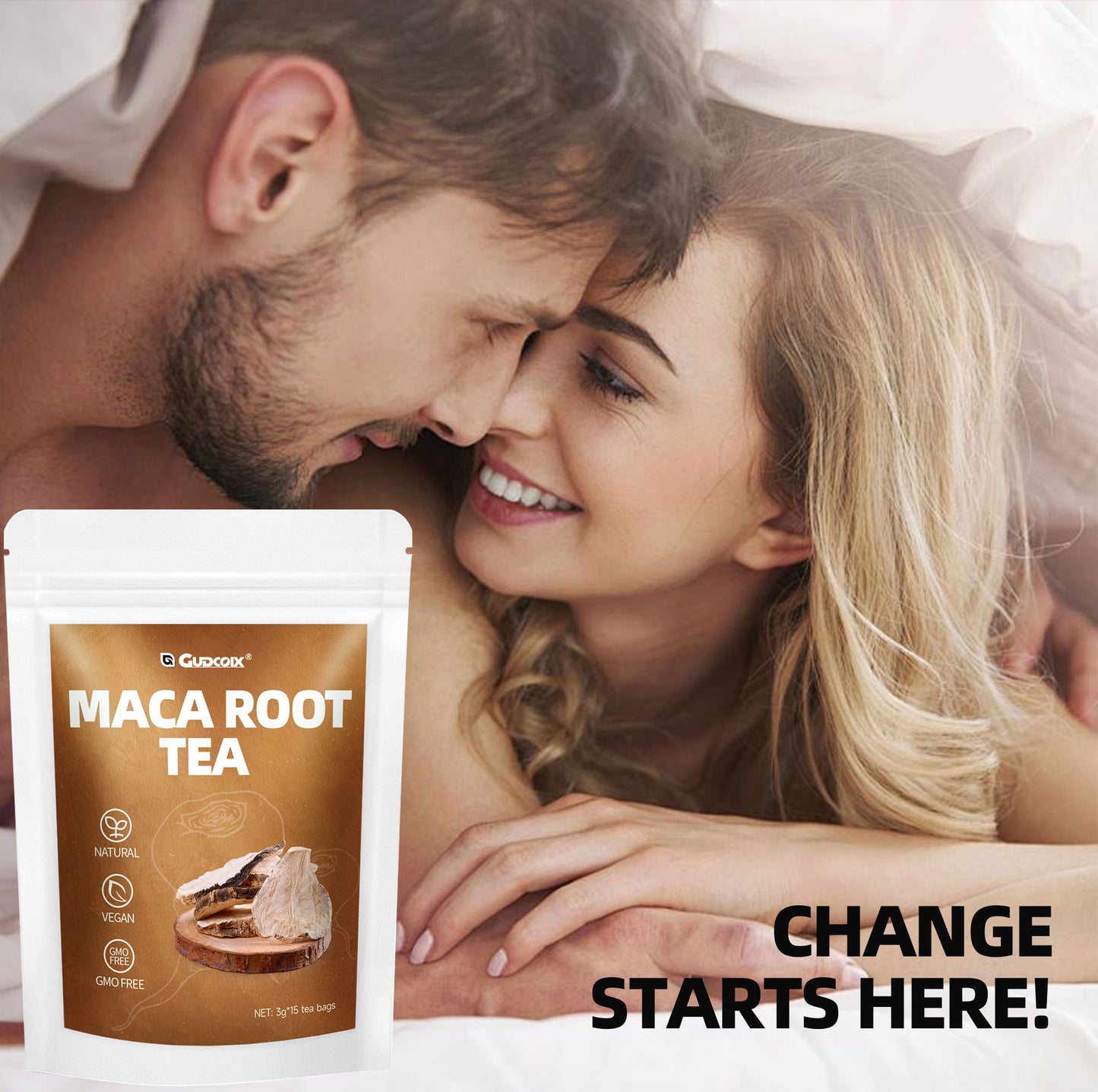 Maca Root Tea — Peruvian Adaptogenic Vitality Blend