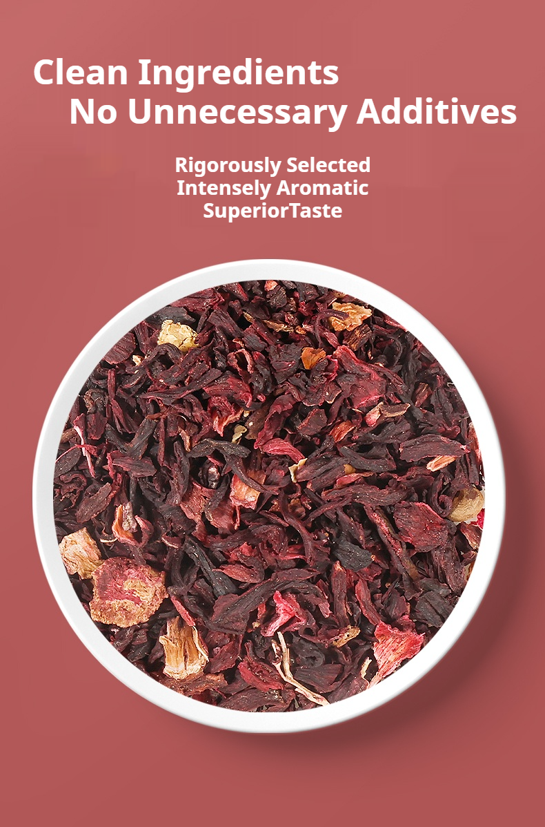 NATURAL HIBISCUS FLOWERS TEA 1 Bag（80 packs）