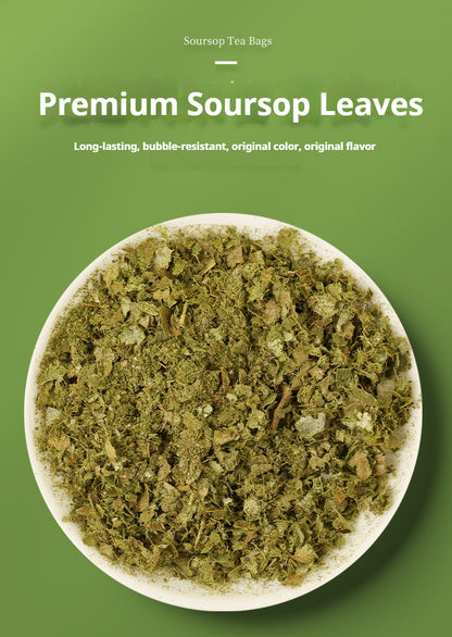 Soursop Leaf Tea lifestyle image caffeine-free wellness
