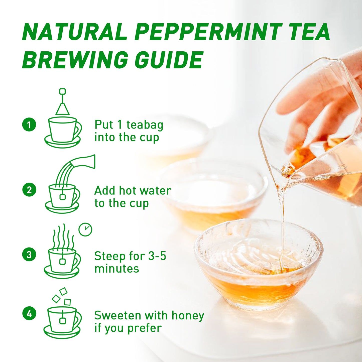 Peppermint Tea — Pure Clarity & Digestive Wellness Blend