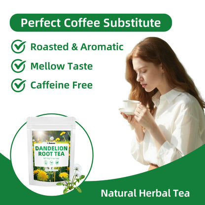 Dandelion Root Tea — Eight-Herb Coffee Alternative Blend