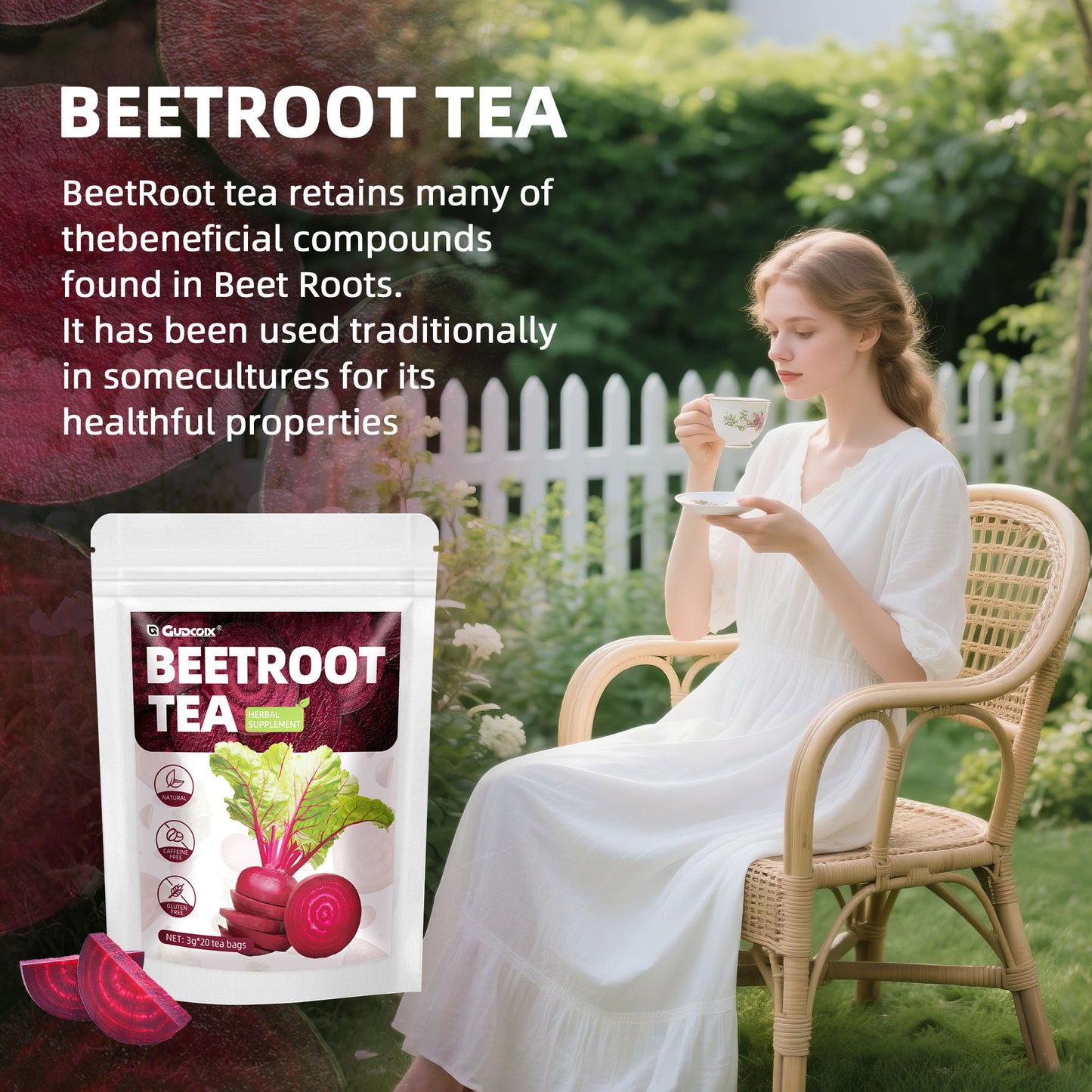 Beetroot Tea — Natural Energy & Heart Health Blend