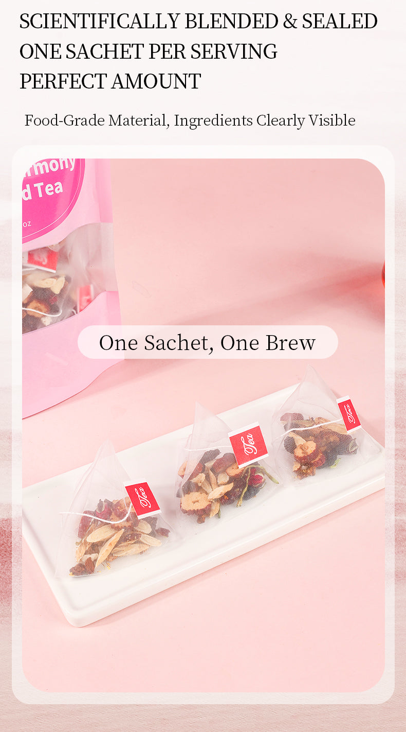 Ten Essence Harmony Tea product size and packaging
