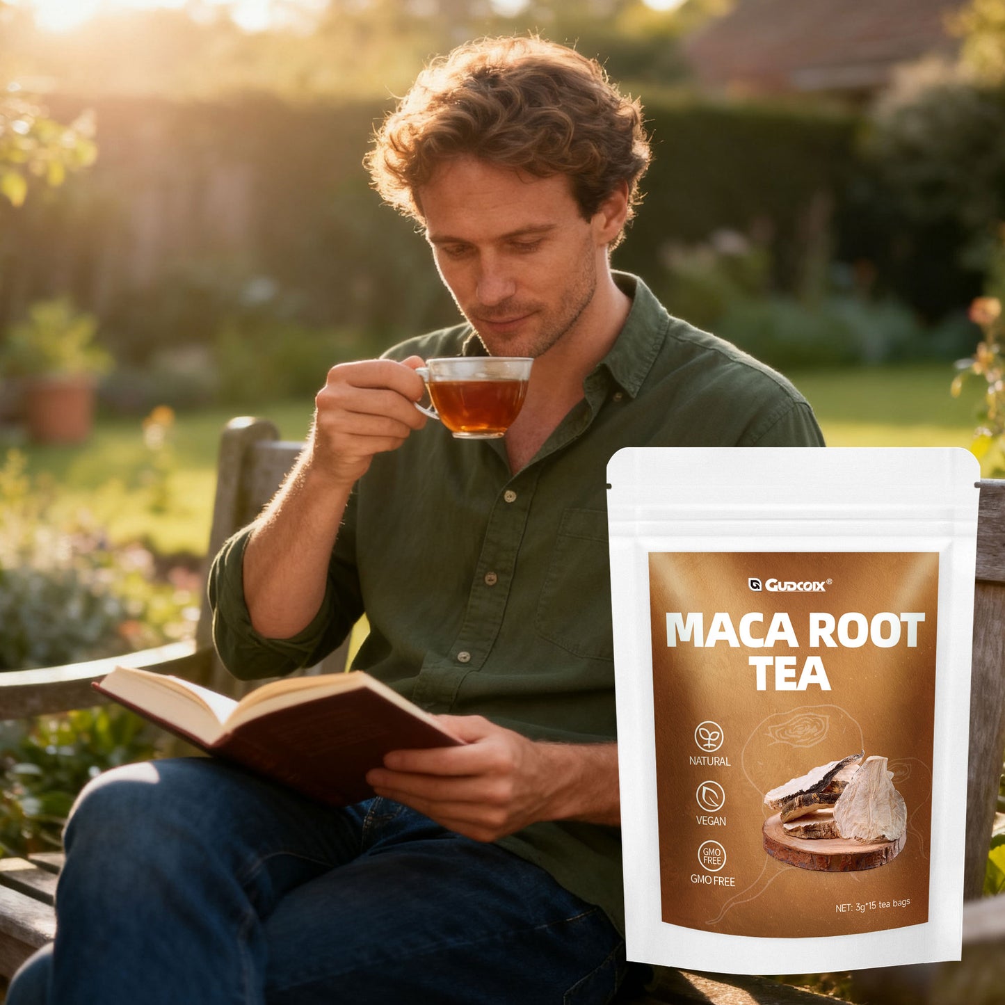 Maca Root Tea — Peruvian Adaptogenic Vitality Blend