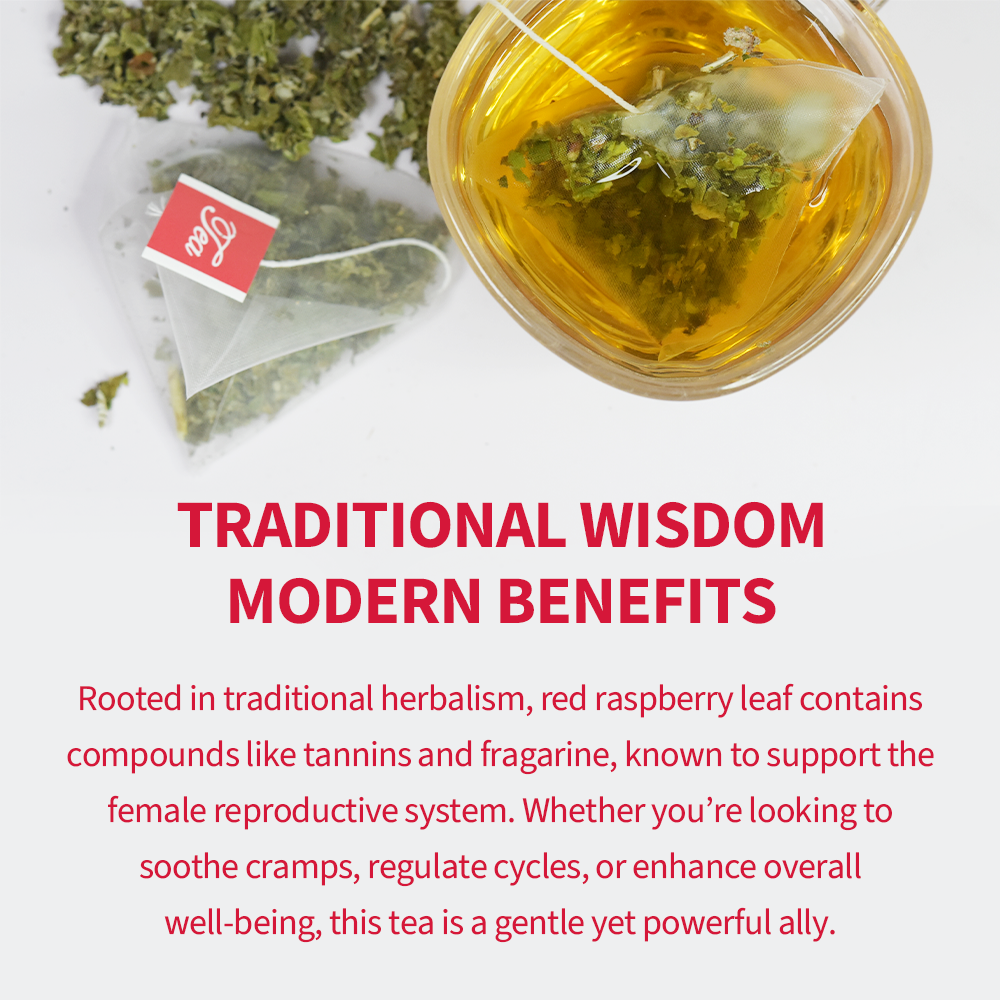 Red Raspberry Leaf Tea — Traditional Women’s Wellness Blend