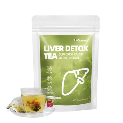 Liver Wellness Tea — Six-Herb Daily Cleanse Blend