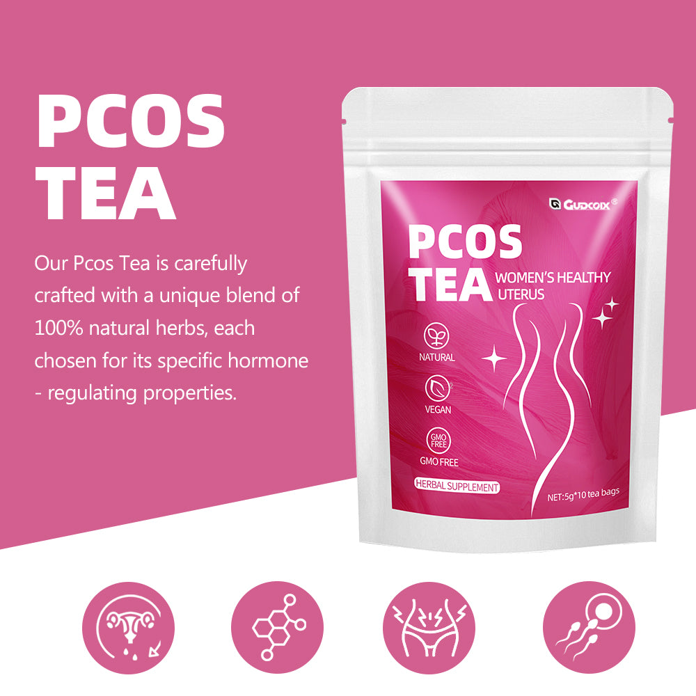 PCOS Tea — Women’s Hormonal & Uterine Support Blend