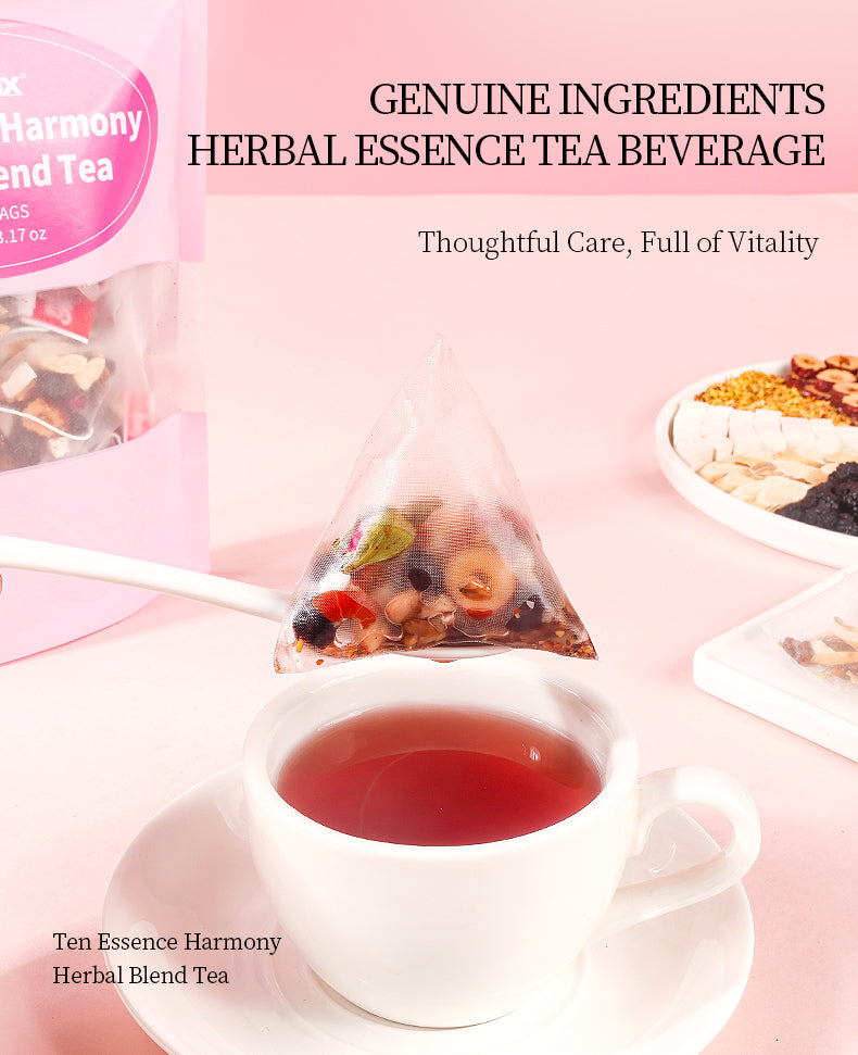 Ten Essence Harmony Tea traditional Chinese herbal blend
