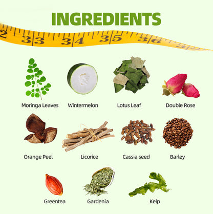 14-Day Detox & Slimming Tea — Herbal Cleanse Blend
