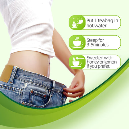 14-Day Detox & Slimming Tea — Herbal Cleanse Blend