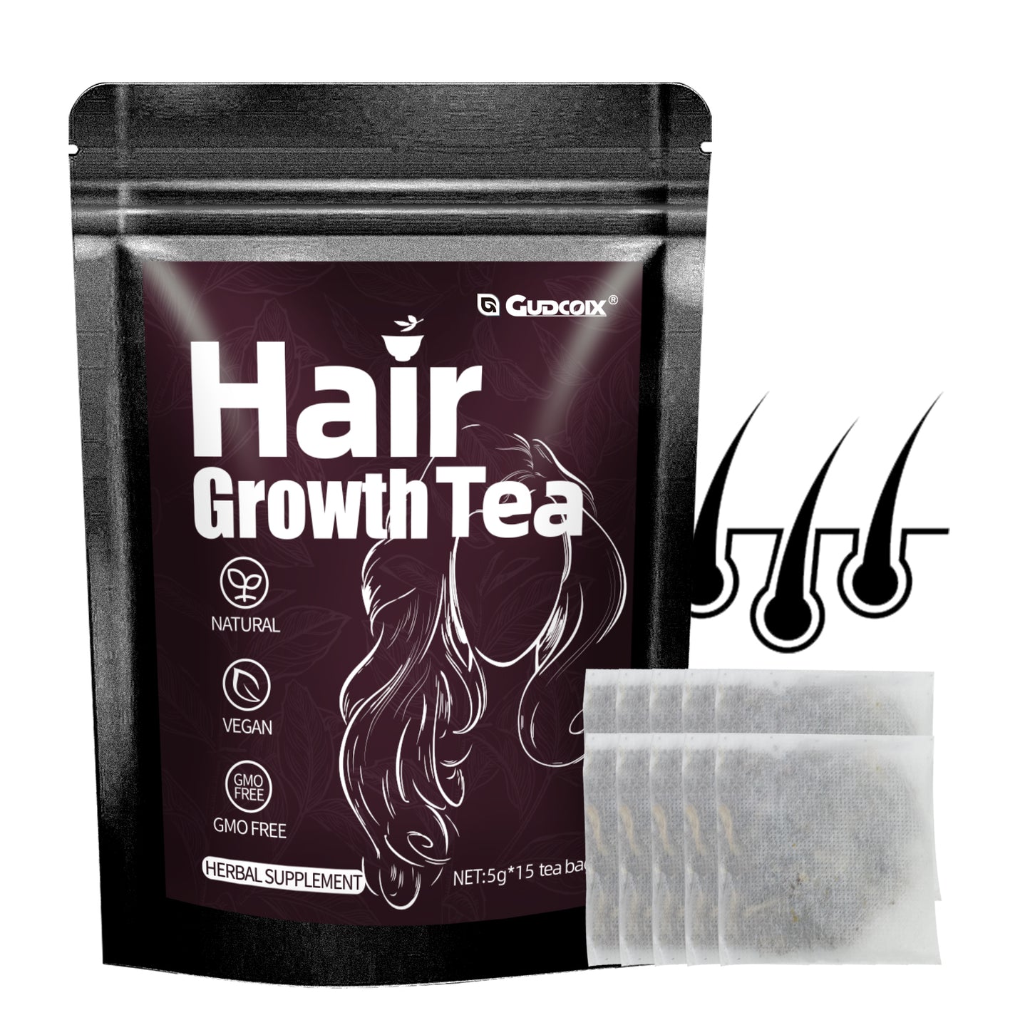 Hair Growth Tea — Natural Hair Nourishment Blend