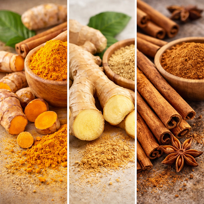 Brewed Turmeric Ginger Cinnamon Tea golden color
