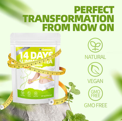 14-Day Detox & Slimming Tea — Herbal Cleanse Blend
