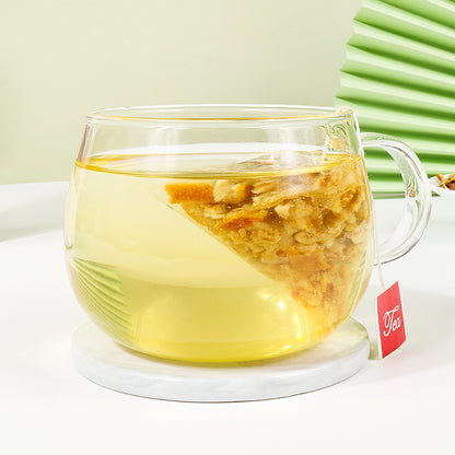 Chicory Gardenia Tea packaging and box dimensions
