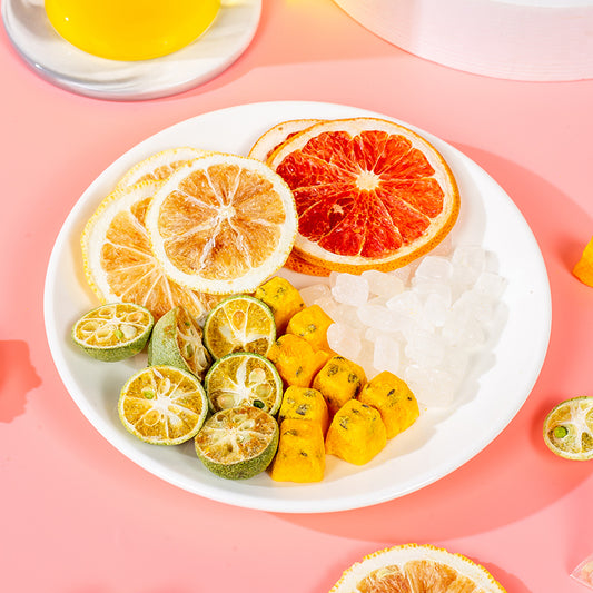 Grapefruit Lemon Flavored Fruit Tea - Refreshing Beverage for Allergic Beverages 1 Bottle (15 sachets)