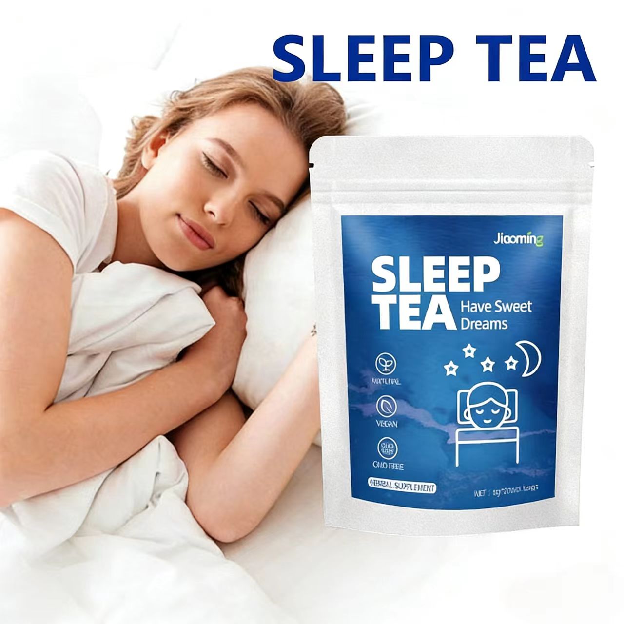 Sleep Tea — Five-Herb Deep Rest Blend