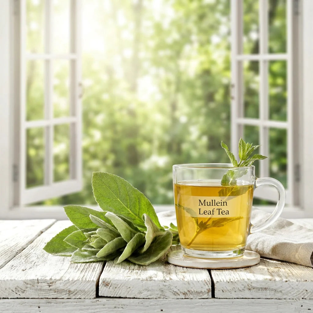 HANLY Mullein Leaf Tea Respiratory Support Scene