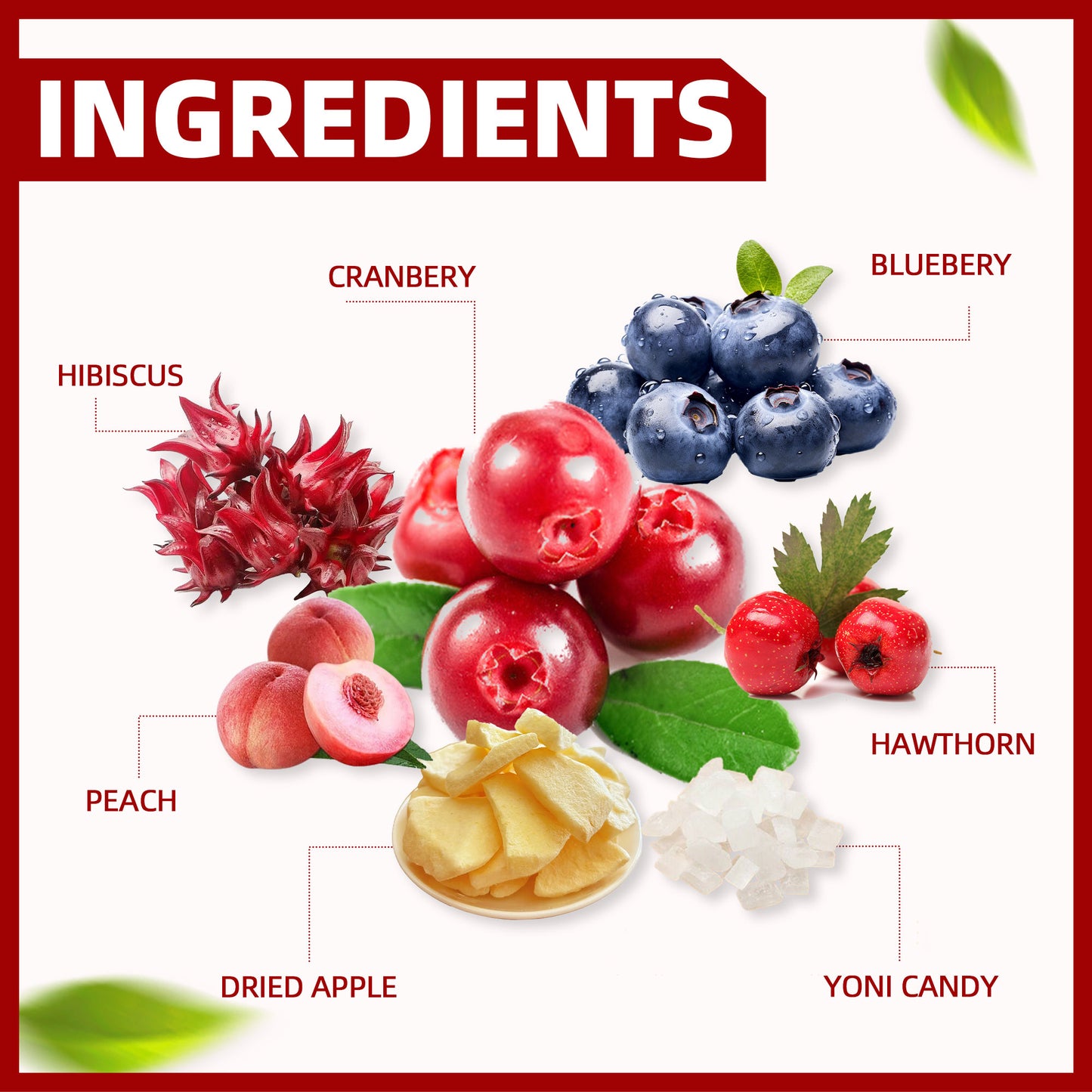 Cranberry Tea — Natural Urinary Health & Antioxidant Blend