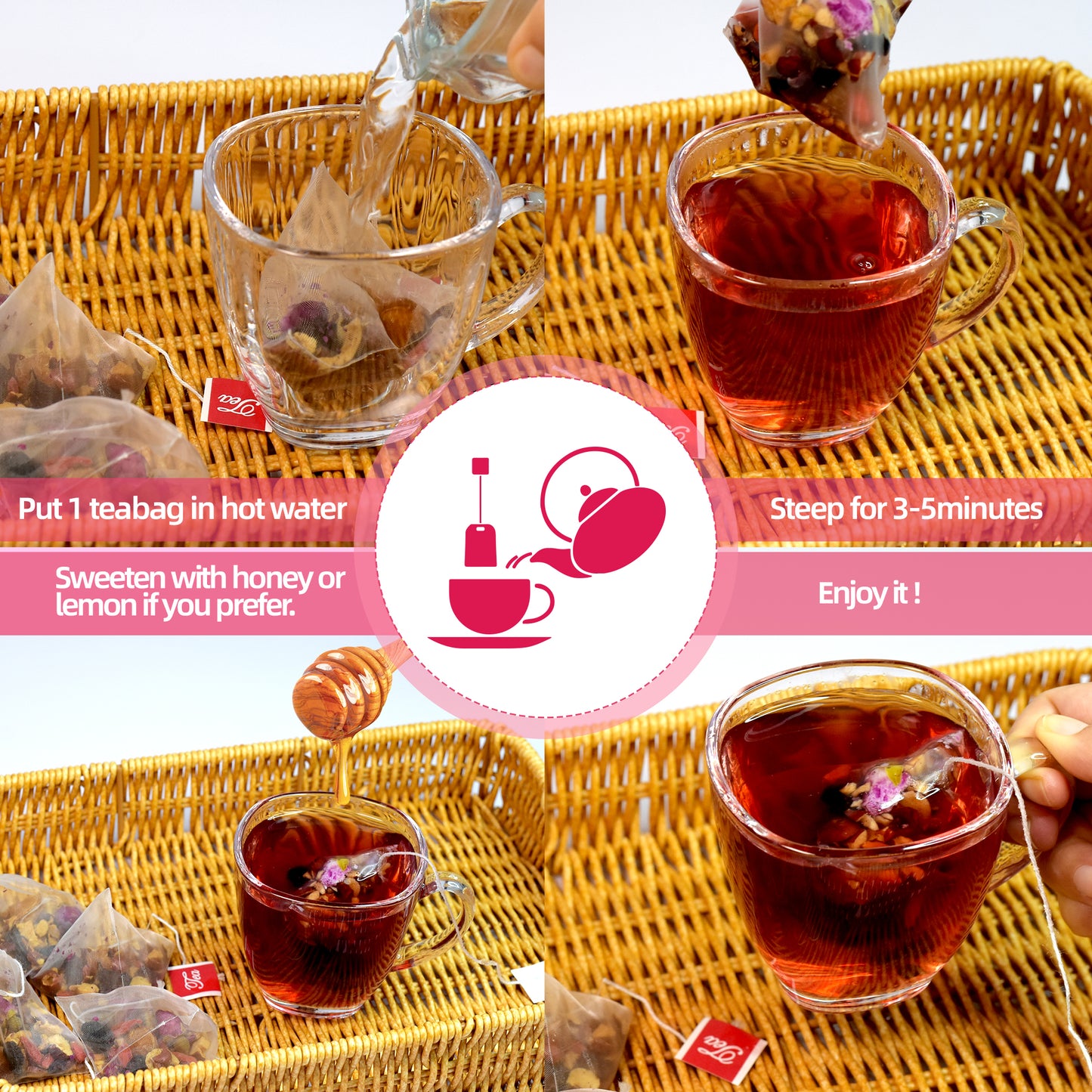 Menopause Tea — Traditional Hormonal Balance Blend