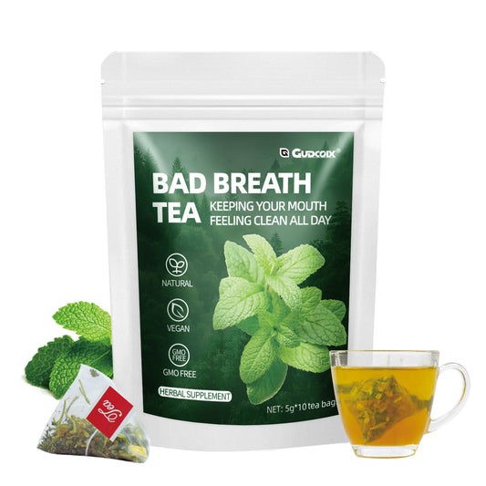Bad Breath Tea - Natural Fresh Breath & Oral Health Support