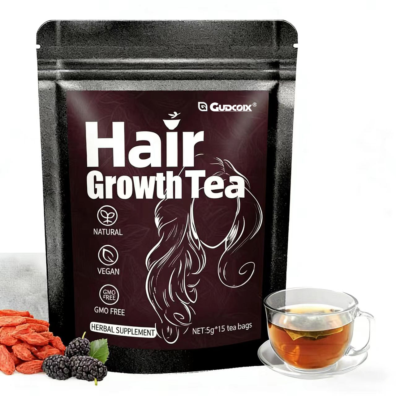 Hair Growth Tea — Natural Hair Nourishment Blend