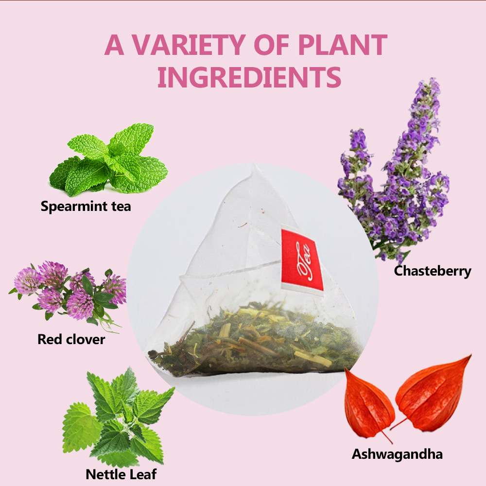 PCOS Tea — Women’s Hormonal & Uterine Support Blend